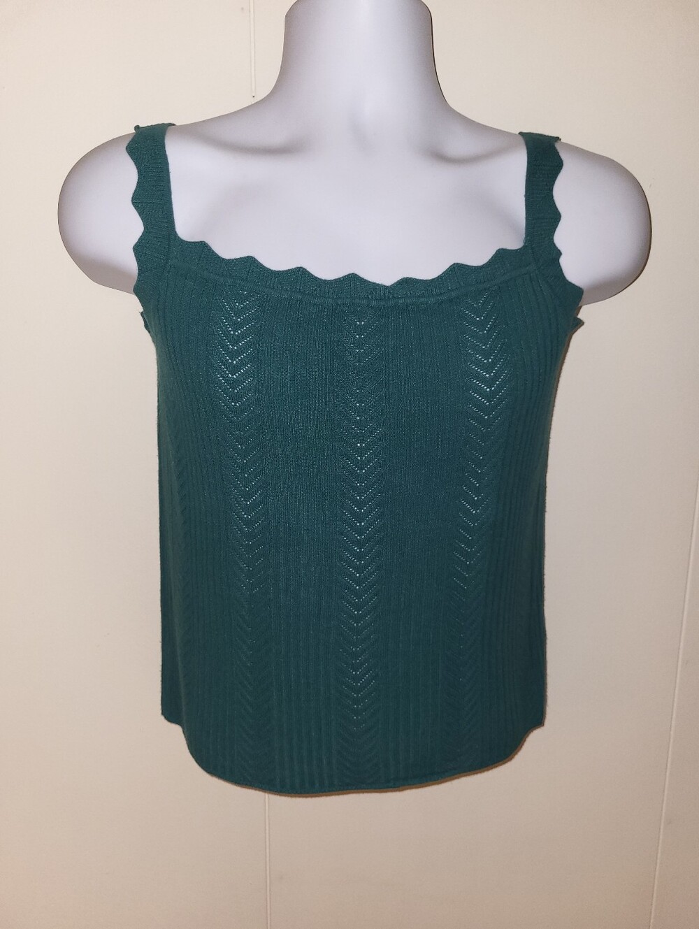 Simple Retro Knit Tank Top